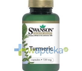 Swanson Health Products SWANSON Turmeric 720mg 100 kapsułek