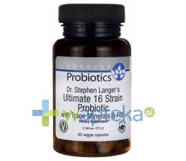 Swanson Health Products SWANSON Ultimate 16 strain probiotic 60 kapsułek