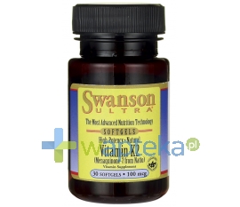Swanson Health Products SWANSON Vitamin K2 100 mcg 30 kapsułek