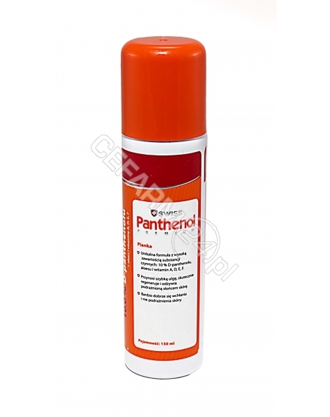STORKPHARM Swiss Panthenol premium 10% pianka 150 ml