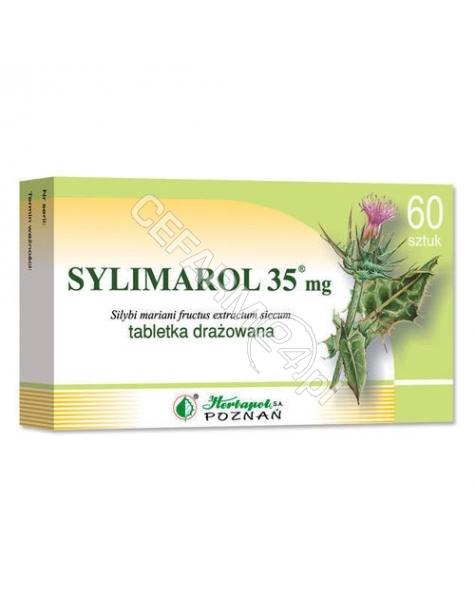 HERBAPOL POZ Sylimarol 35 mg x 60 draż