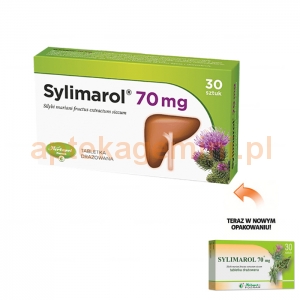 HERBAPOL POZNAŃ Sylimarol 70mg, 30 drażetek