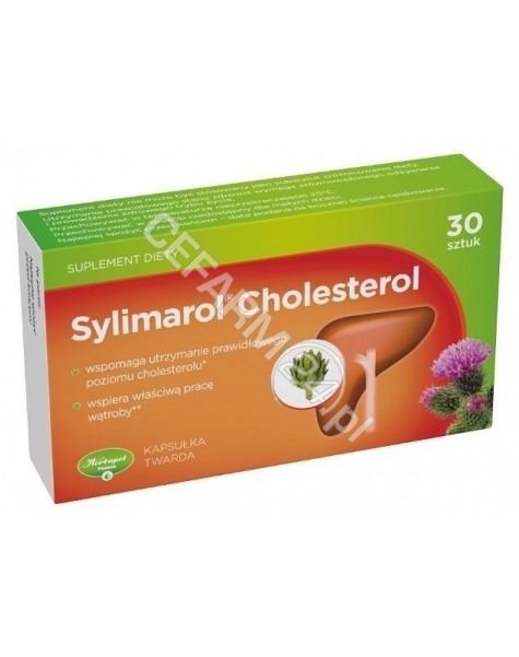 HERBAPOL POZ Sylimarol cholesterol x 30 kaps