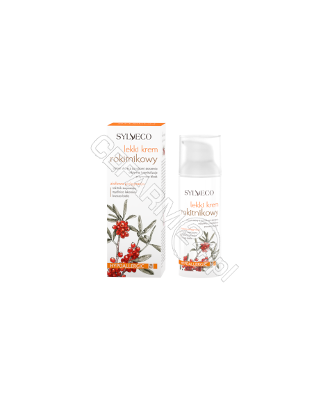 SYLVECO Sylveco lekki krem rokitnikowy 50 ml (z dozownikiem)