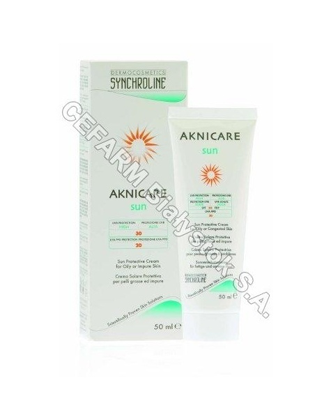 General Topics Synchroline aknicare sun spf-30 emulsja przeciwtrądzikowy z filtrem 50 ml