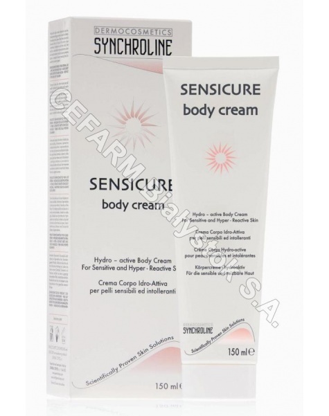 General Topics Synchroline sensicure body cream balsam do ciała dla najbardziej wrażliwej skóry 150 ml