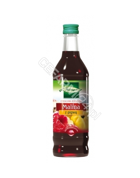 HERBAPOL LUB Syrop owocowa spiżarnia malina z pigwą 550g/420 ml