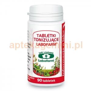 LABOFARM Tabletki tonizujące, 90 tabletek