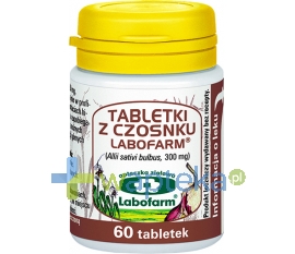 Labofarm Tabletki z czosnku 60 tabletek