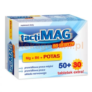 TACTICA TactiMag na skurcze, 80 tabletek