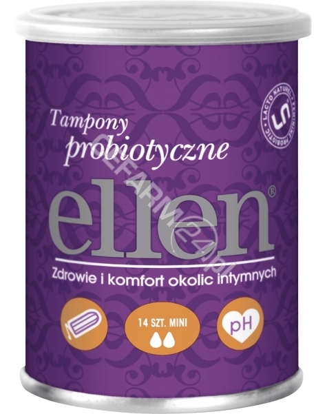 HOLBEX Tampony probiotyczne Ellen mini x 14 szt