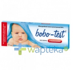 BIOMERICA Test ciązowy BOBO-TEST strumieniowy 1 sztuka