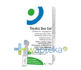 THEA POLSKA SP. Z O.O. Thealoz Duo Żel do oczu 10 minimsów po 0,4 ml