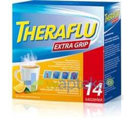 NOVARTIS Theraflu ExtraGRIP, 14 saszetek