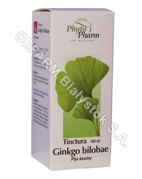 PHYTOPHARM K Tinctura ginkgo bilobae 100 g (Phytopharm)