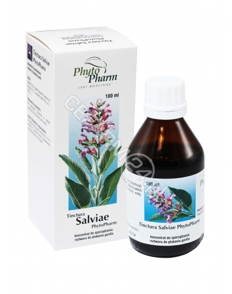 PHYTOPHARM KLEKA S.A. Tinctura salviae 100 ml (nalewka z szałwii Phytopharm)