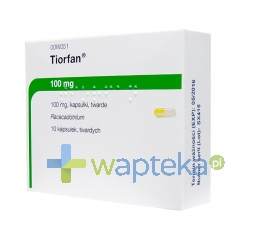 BIOPROJET EUROPE LTD Tiorfan 100mg 10 kapsułek