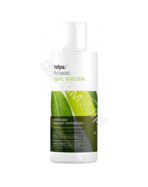 TORF CORPORA Tołpa Botanic Biała Wierzba witalizujący szampon normalizujący 200 ml