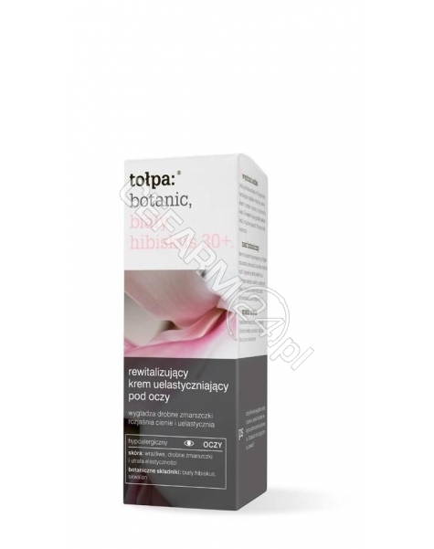 TORF CORPORA Tołpa Botanic Biały Hibiskus 30+ rewitalizujący krem uelastyczniający pod oczy 10 ml