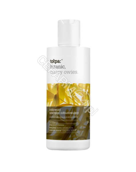 TORF CORPORA Tołpa Botanic Czarny Owies odżywczy szampon odbudowujący 200ml
