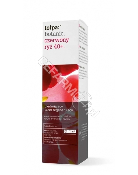 TORF CORPORA Tołpa Botanic Czerwony Ryż 40+ ujędrniający krem regenerujący na dzień 40 ml (data ważności <span class=