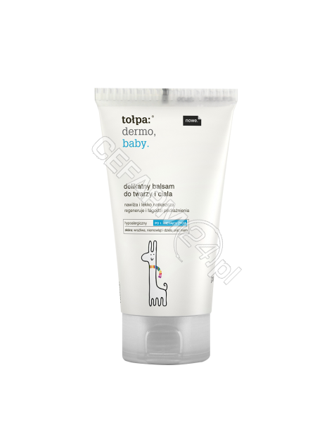 TORF CORPORA Tołpa dermo baby delikatny balsam do twarzy i ciała 150 ml