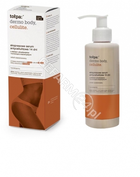 TORF CORPORA Tołpa dermo body cellulite ekspresowe serum antycellulitowe 14 dni 250 ml