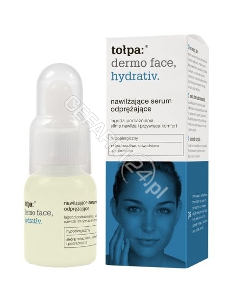 TORF CORPORA Tołpa dermo face hydrativ nawilżające serum odprężające 25 ml (data ważności 30.04.2016)