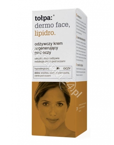 TORF CORPORATION (TOŁPA) Tołpa Dermo Face Lipidro odżywczy krem regenerujący pod oczy 10 ml