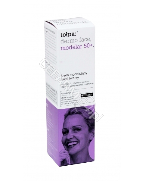 TORF CORPORA Tołpa dermo face modelar 50+ krem modelujący owal twarzy na noc 40 ml