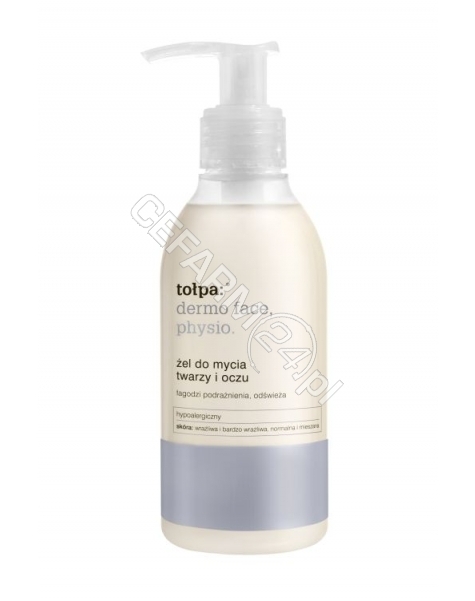 TORF CORPORATION (TOŁPA) Tołpa Dermo Face Physio Żel do mycia twarzy i oczu 195 ml