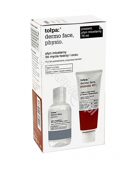 TORF CORPORA Tołpa dermo face stimular 40 + lekki ujędrniający krem przeciwzmarszczkowy na dzień 40 ml (data ważności 31.10.2016)