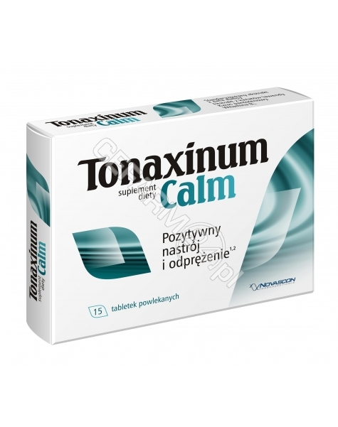 NOVASCON Tonaxinum calm x 15 tabl powlekanych