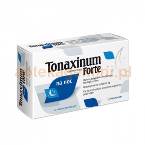 NOVASCON PHARMACEUTICALS SP. Z O.O. Tonaxinum Forte na noc 60 tabletek