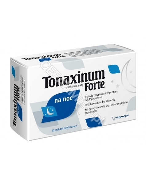 NOVASCON PHA Tonaxinum forte na noc x 60 tabl powlekanych