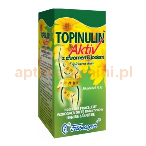 FARMAPOL Topinulin Aktive, 50 tabletek