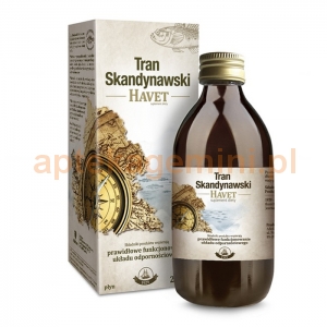 Aflofarm Tran skandynawski Havet, 250ml OKAZJA