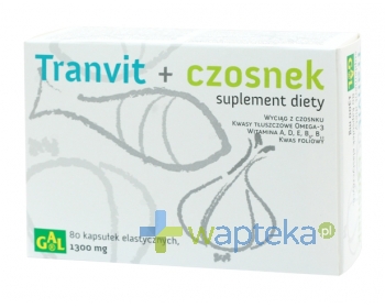 GAL Tranvit + Czosnek 80 kapsułek