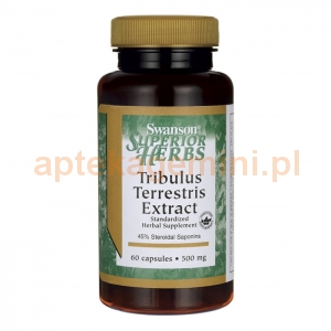 SWANSON Tribulus Terrestris extract, SWANSON, 60 kapsułek