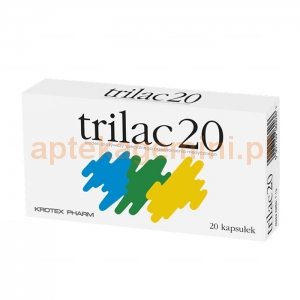 KROTEX Trilac 20, 20 kapsułek