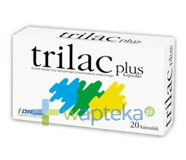 KROTEX PHARM SP. Z O.O. SP. K. Trilac plus 20 kapsułek