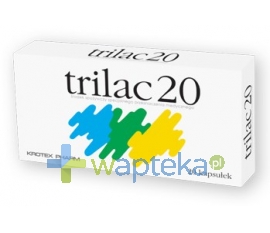 KROTEX PHARM SP. Z O.O. SP. K. Trilac20 kapsułki 20 sztuk