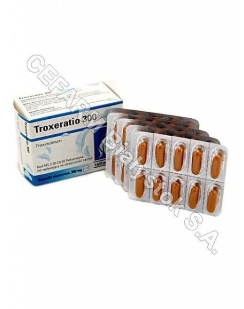 RATIOPHARM Troxeratio 300 mg x 50 kaps