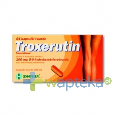 SYNTEZA SP. Z O.O. P.F.-CH. Troxerutin 200 Mg X 64 kapsułki