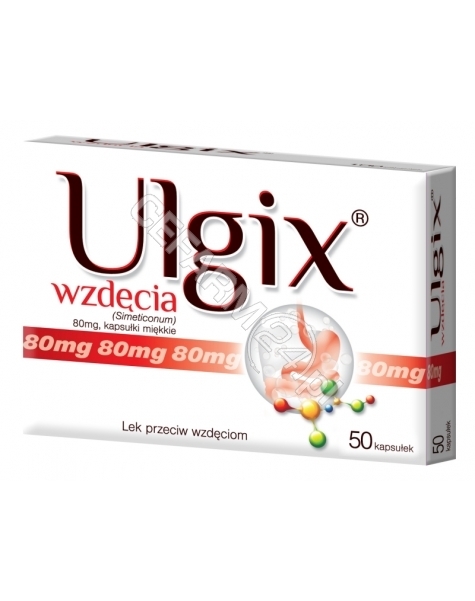 HASCO-LEK Ulgix wzdęcia 80 mg x 100 kaps