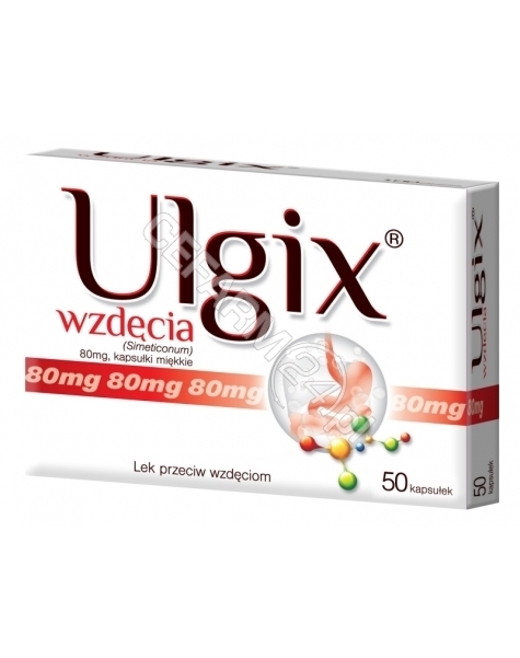 HASCO-LEK Ulgix wzdęcia 80 mg x 50 kaps