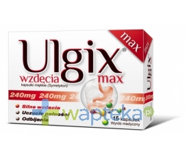 HASCO-LEK PPF Ulgix Wzdęcia Max 15 kapsułek