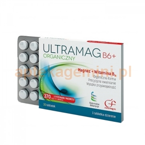 COLFARM Ultramag B6+, 30 tabletek