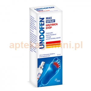 OMEGA PHARMA Undofen Max spray, aerozol na skórę, 30ml