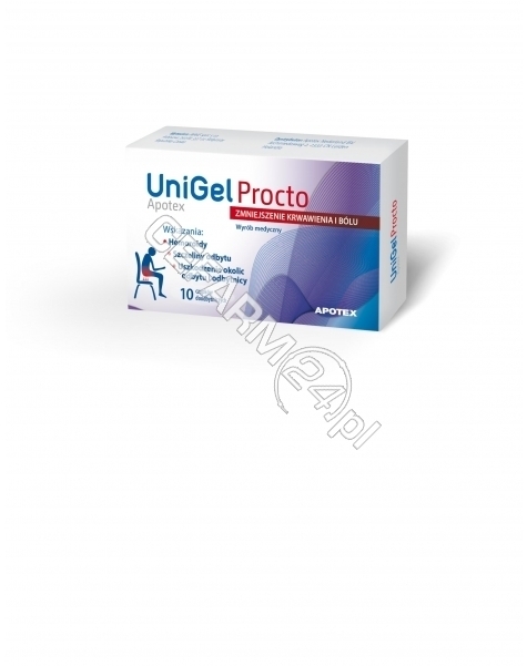 APOTEX NEDERLAND BV Unigel apotex procto x 10 czopków